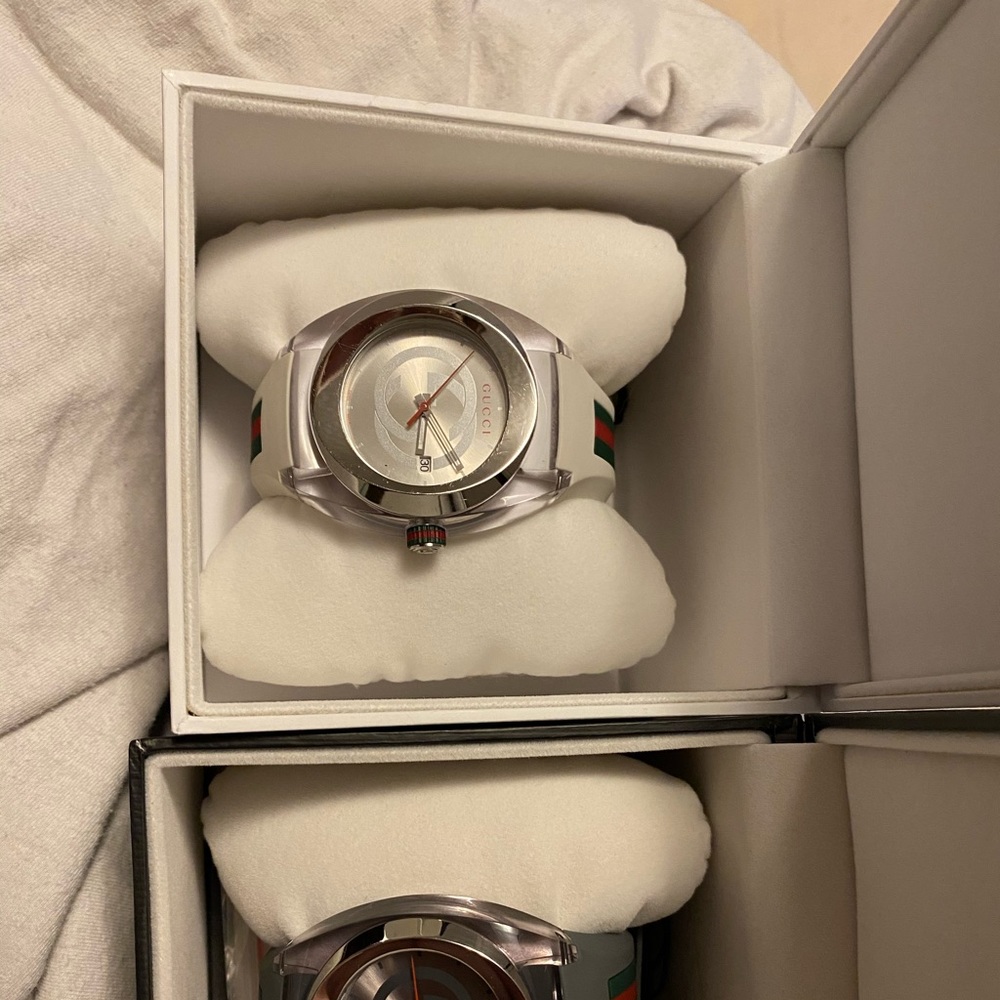 Gucci Sync White W/Box